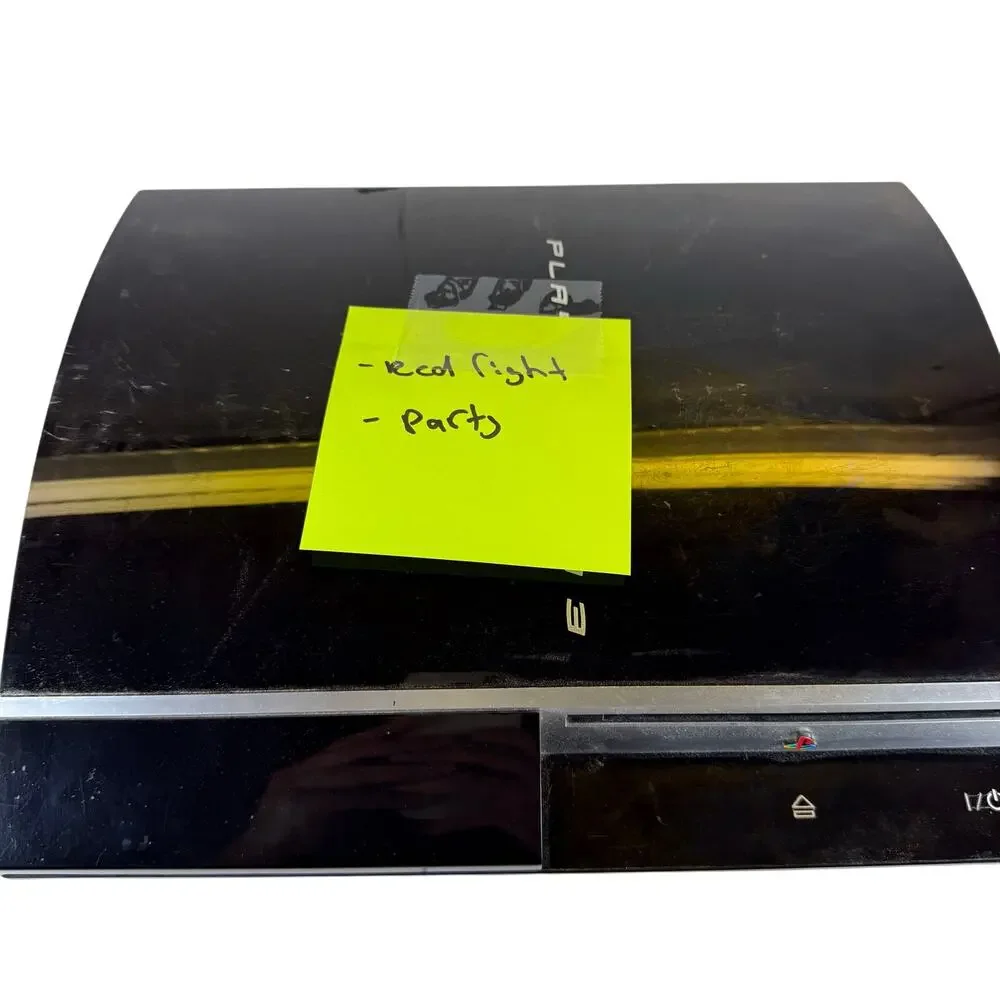Playstation 3 Thick CECHK01 Red Ring Parts Or Repair (Tested)